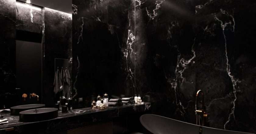 Мой опыт: дизайн ванной в черном