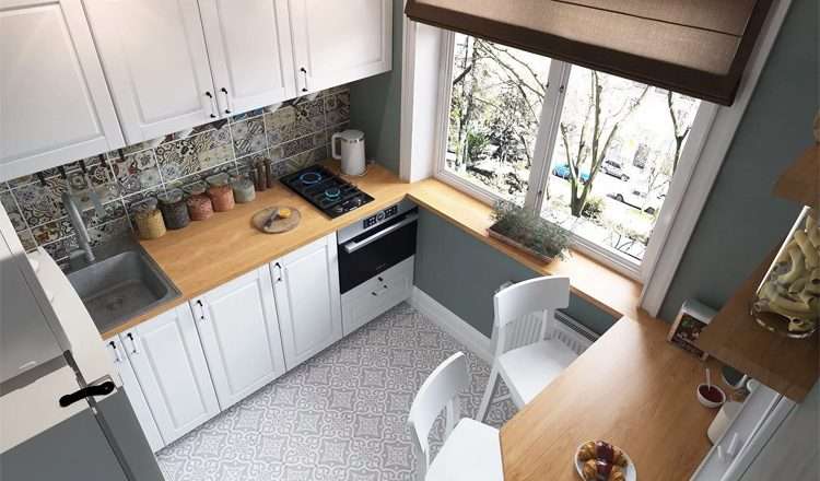 Мой опыт проектирования кухни в пятиэтажке