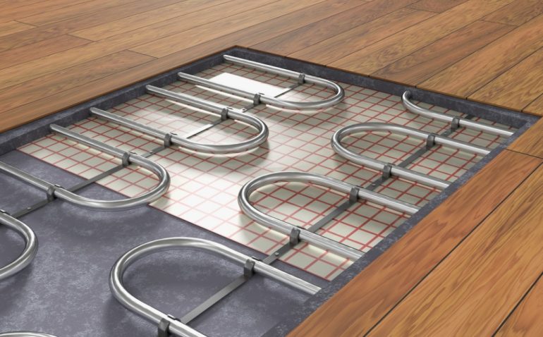Водяной теплый пол под плитку, ламинат и линолеум: какой настил выбрать, чтобы не переделывать ремонт через год